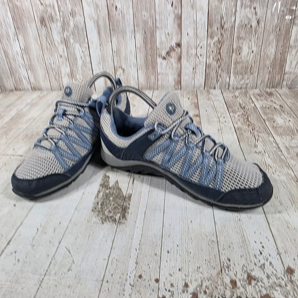 Merrell Siren Edge Womens Blue Grey Mesh Hiking Shoes J211062C Size 6.5